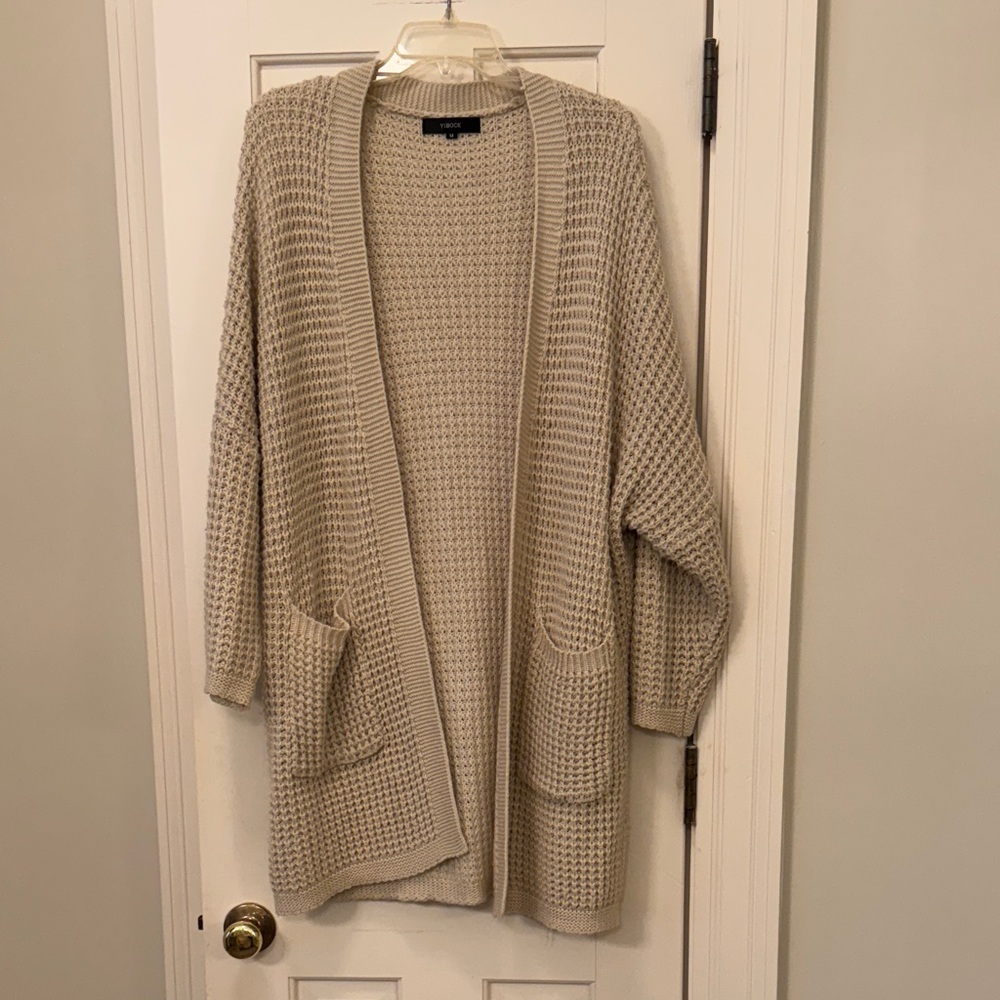 Cozy Beige Knit Sweater